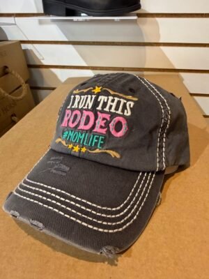 Awst "I Run This Rodeo #MomLife" Baseball Hat