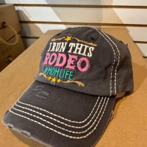 Awst "I Run This Rodeo #MomLife" Baseball Hat