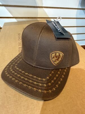 Ariat Brown Logo Baseball Hat