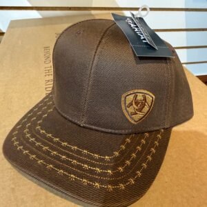 Ariat Brown Logo Baseball Hat