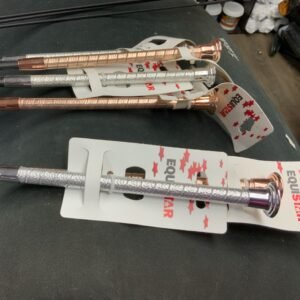 Equistar PVC Leather Grip Dressage Whip 39”