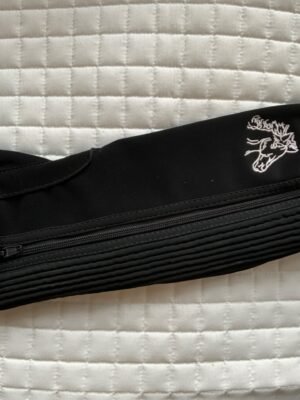 HKM Kids Nubuck Leather Immitation Half Chaps