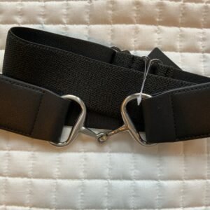 HKM Hunter Elastic Bit Closure Belt 5cm wide