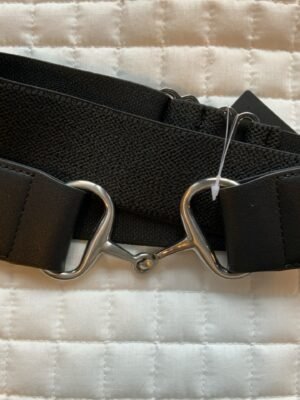 HKM Hunter Elastic Bit Closure Belt 5cm wide