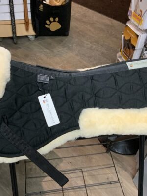 Waldhausen Real Lambskin Saddle Pad - Black