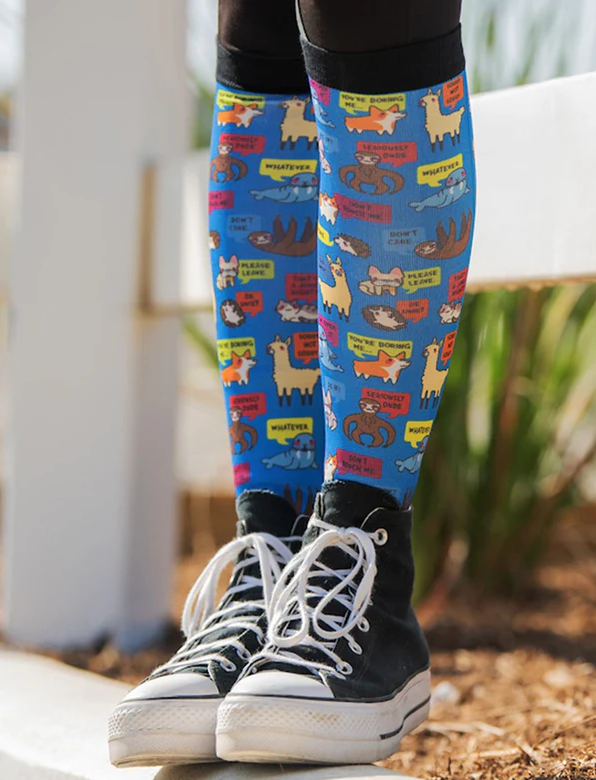 Dreamers & Schemers Pair & a Spare Boot Socks Various Prints