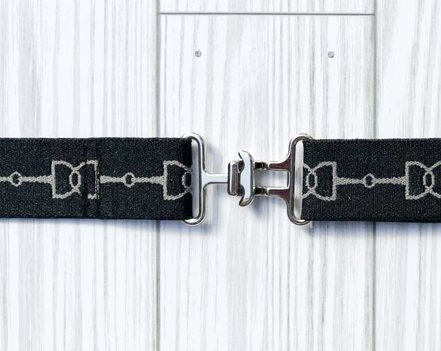 Bows to the Shows Elastic Bit Design Belt