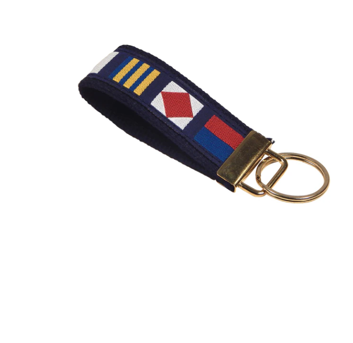 Preston Leather Keychain - Image 2