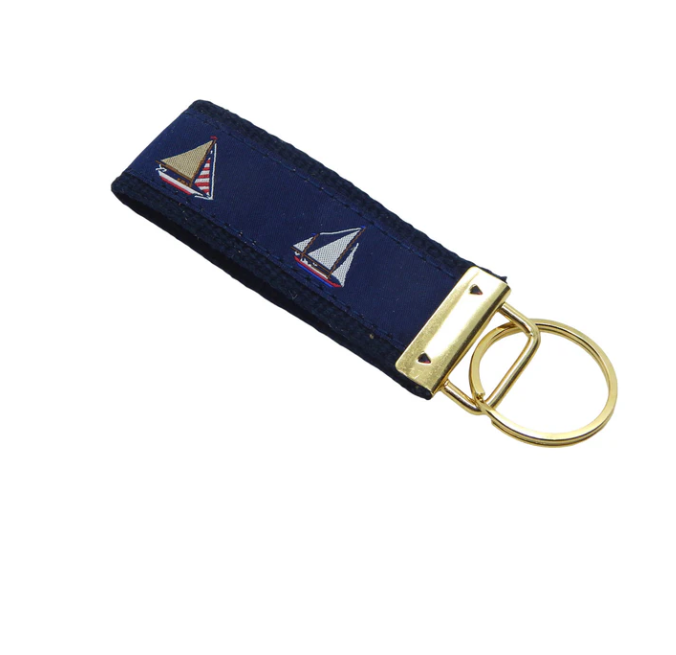Preston Leather Keychain - Image 3