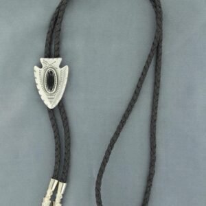 Double S Arrowhead Bolo Tie