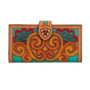 ARIAT Women's Paisley Design Wallet