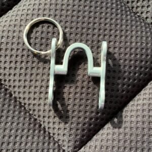 Western Bit Keychain