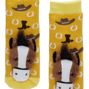 Messy Moose Socks 6-48 Months w/Grip Bottoms