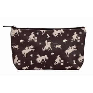 AWST INT L Lila Rodeo Medium Cosmetic Pouch