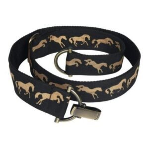 AWST INT L Lila Jumping Horses Belt