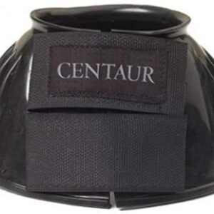 Centaur PVC Ribbed Double Hook and Loop Bell Boots