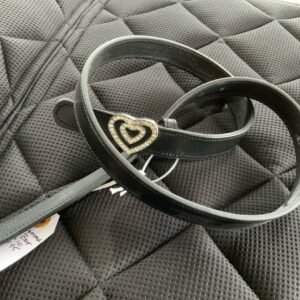 HKM Leather Heart Belt