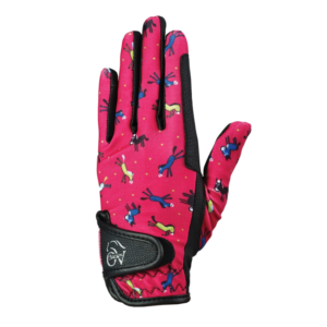 PERFORMERZ CHD GLOVES B SZ 5-5.5 PONY PINK