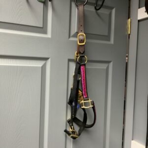 Perri's Sparkle Ribbon Nylon Safety Halter - Horse - 50% Off