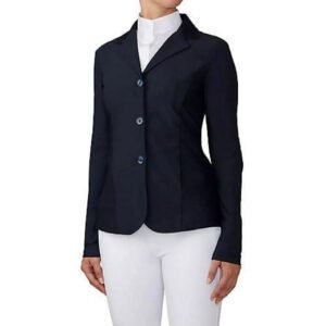 Ovation Ladies PowerFlex Lite Show Coat 6R Navy