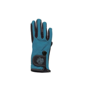 Ovation Cool Rider Gloves Teal, 5-5.5