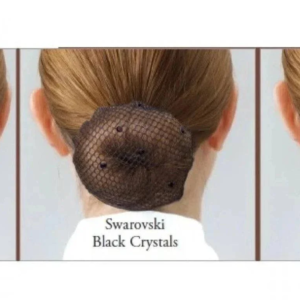 Showquest Bun Net with Crystals